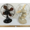 Image 4 : LOT OF 2 - GEC & ELECTRO KING TABLE FANS - C. EARLY / MID 20TH CENTURY