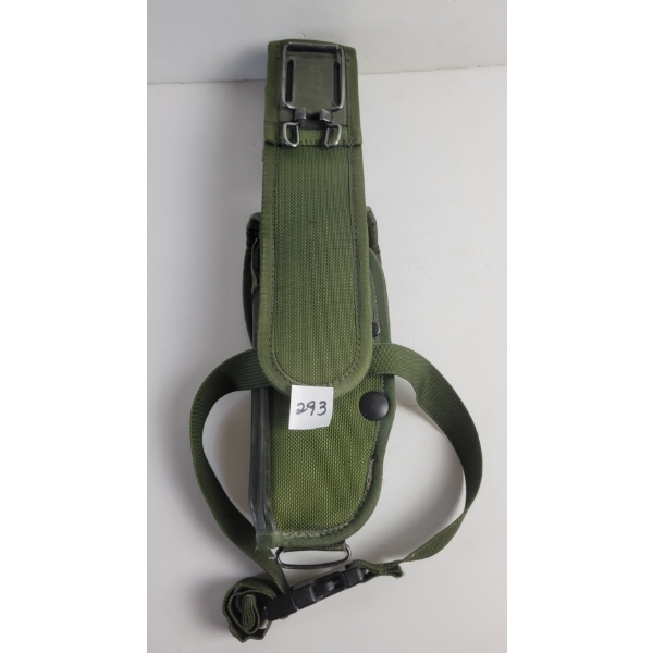 BIANCHI UM84/92 PISTOL HOLSTER W/ LEG DROP ATTACHMENT & AMMO POUCH
