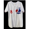 Image 1 : EXPOS #8 BASEBALL JERSEY