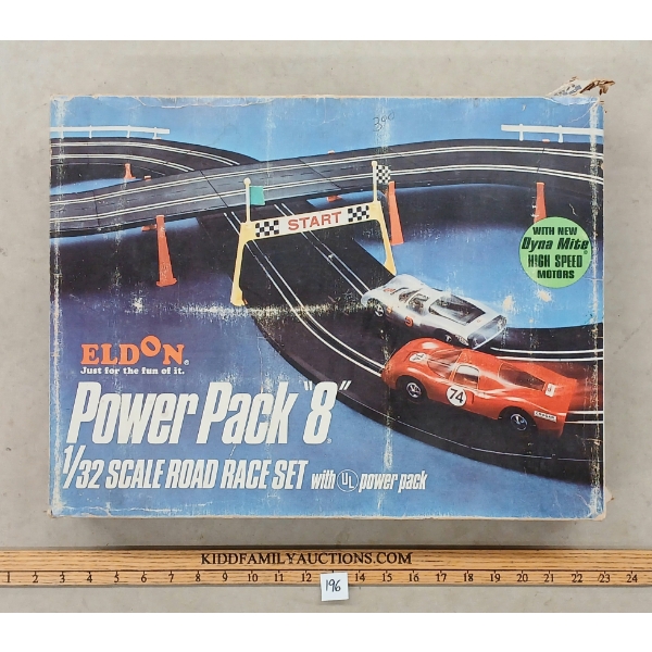 ELDON POWER PACK "8" - BATTER-OP ROAD RACE SET