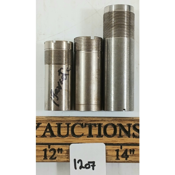 LOT OF 3 - BERETTA CHOKE TUBES - INCL MOSSBERG ACCU-MAG MOD 2&BB STEEL