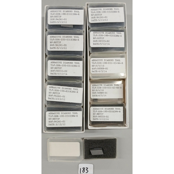 QTY OF ABRASIVE DIAMOND TOOLS