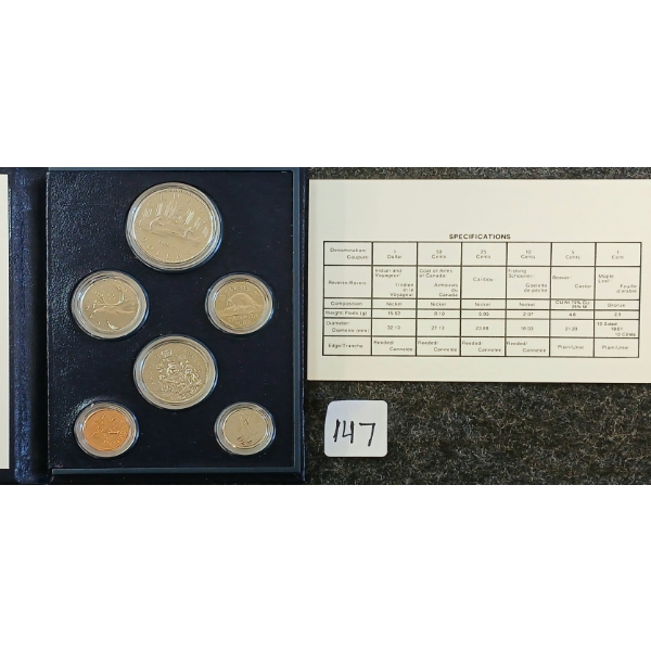 1982 RCM SPECIMEN SET