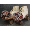 Image 1 : PAIR OF CHICAGO ROLLER SHOE SKATES - NO. 78 SPL