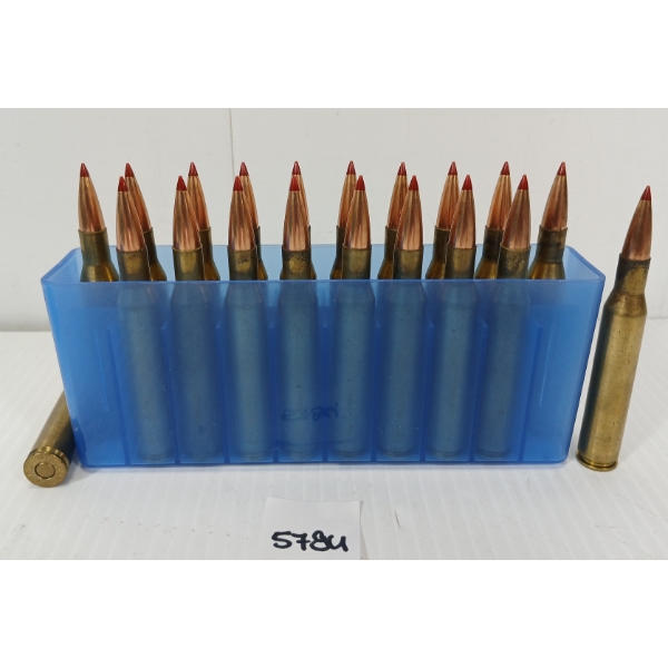 AMMO: 20X MIXED .270 WIN - 145GR - HORNADY ELD-X - RELOADS