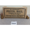 Image 1 : AMMO: 50X W.R.A. .45 - PISTOL BALL