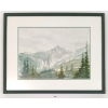 MOUNTAINSCAPE BY ROBERT HAINES (PRS CDN ARTIST) - FRAMED PRINT