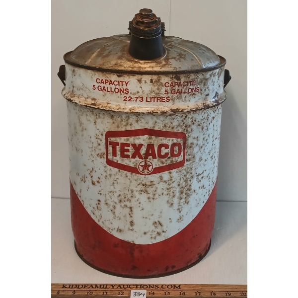 TEXACO CAN - 5GAL