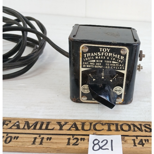 MARX 20W TOY TRANSFORMER 