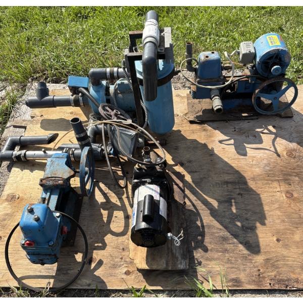LOT OF 4 - WATER PUMPS