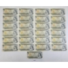 LOT OF 25 - 1973 CDN $1 BANKNOTES