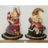 Image 2 : LOT OF 2 - ENGLISH FOLKLORE CHARACTERS PUNCH & JUDY CAST IRON DOORSTOPS