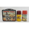 Image 3 : LOT OF 2 - ALADDIN INDUSTRIES HOPALONG CASSIDY LUNCH BOX & THERMOSES 
