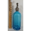 Image 3 : J.H. BRYANT SHERBROOKE QUE - BLUE ACID-ETCHED - SELTZER BOTTLE