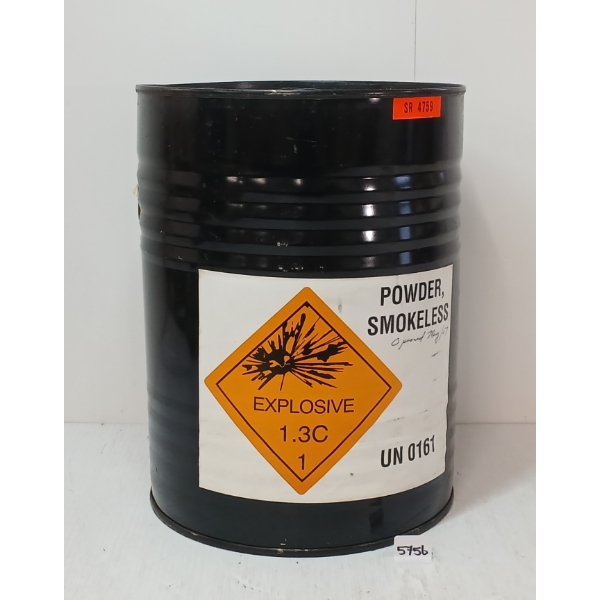POWDER: SR4759 SMOKELESS POWDER - APPROX 3.71LBS