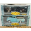 Image 1 : ERTL DIECAST AMERICAN MUSCLE '69 OLDSMOBILE 4-4-2 & '57 CHEVROLET CAMEO MODELS