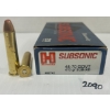 Image 1 : AMMO: 20X HORNADY .45-70 GOVT - 410 GR POLY TIP