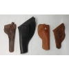 Image 3 : LOT OF 4 - DECOY DUCK & LEATHER HANDGUN HOLSTERS