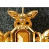 Image 3 : JOAN RIVERS GOLD TONED MALTESE CROSS HONEYBEE BROOCH W/ TOPAZ