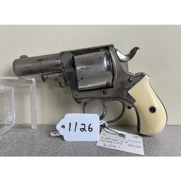 BELGIAN BRITISH BULLDOG IN .44 (?) - PROHIB 