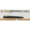 Image 2 : GERMAN K98 PARADE BAYONET W/ SCABBARD