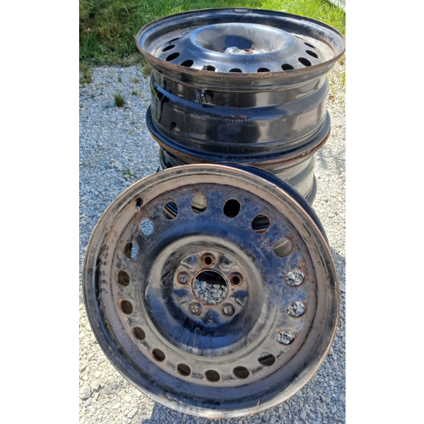 LOT OF 4 - X42852 STEEL WHEELS