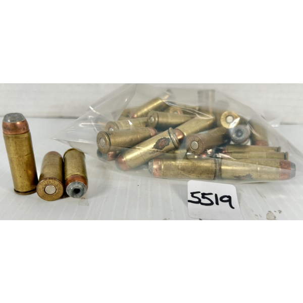 AMMO: 30X RELOADS .45 COLT - HP