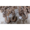 Image 2 : LOT OF 4 - UTILITY CHAINS W/ GRAB HOOKS