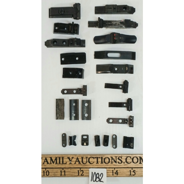 QTY OF RIFLE SIGHT PARTS