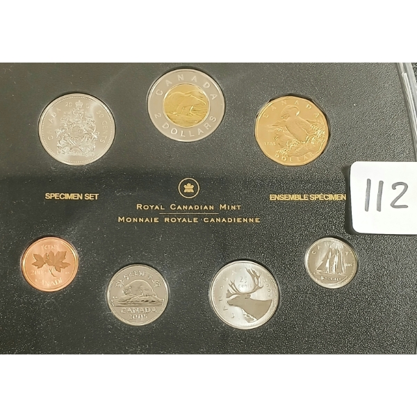 2005 RCM SPECIMEN SET