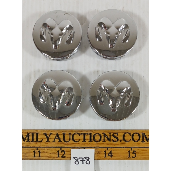 LOT OF 4 - DODGE RAM CENTER CAPS