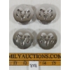 Image 1 : LOT OF 4 - DODGE RAM CENTER CAPS