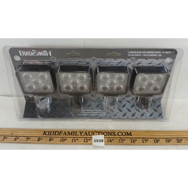 MR BLACKSMITH LED WORK LIGHTS - 10-30 VOLTS
