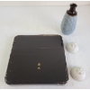 Image 3 : LOT OF 4 - WWII JAPANESE LACQUERWARE TRAY, CUPS & SAKE BOTTLE