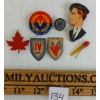 Image 2 : JOB LOT - WWII CDN VICTORY BOND ADS, PAMPHLETS, PINS, ETC