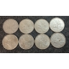 Image 1 : LOT OF 8 - 1964-1968 CDN 25 CENT COINS