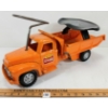 Image 1 : BUDDY L PRESSED STEEL SIT-N-RIDE DUMP TRUCK