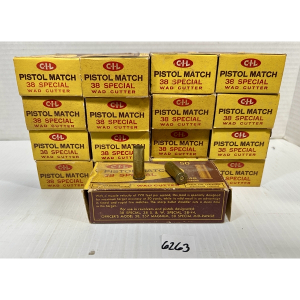 BRASS: 849X CIL .38 SPL