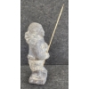 Image 7 : HUNTER WITH SPEAR BY UNKNOWN ARTIST - STONE