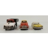 Image 3 : LOT OF 3 - TIN FRICTION TAXI & TRUCKS