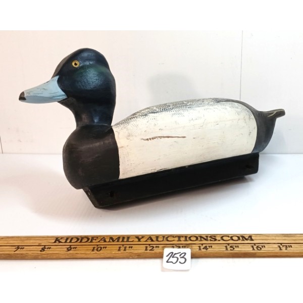 BLUEBILLED DECOY DUCK BY THE DECOY BOY - CIRCA 1950-1970's