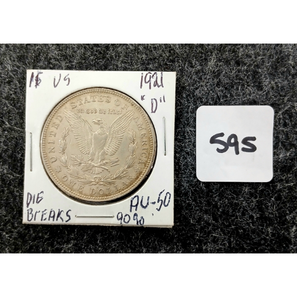 1921 US SILVER DOLLAR 