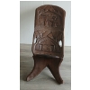 Image 3 : CARVED AFRICAN BIRTHING CHAIR (?)