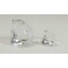 Image 3 : LOT OF 2 - SWAROVSKI CRYSTAL HEARTS