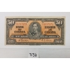 Image 1 : 1937 CDN $50 BANKNOTE