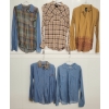 Image 2 : LOT OF 5 - MEN'S INSIGHT & CLASSIFIED BUTTON-UP LONG SLEEVE SHIRTS - FT ARTLINE BLUE, ARABICA, ETC