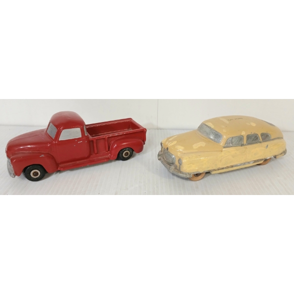 LOT OF 2 - NATIONAL PRODUCTS DIECAST CAR & TRUCK MODELS