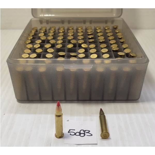 AMMO: 100X HORNADY .17 HMR - POLYMER TIPPED 