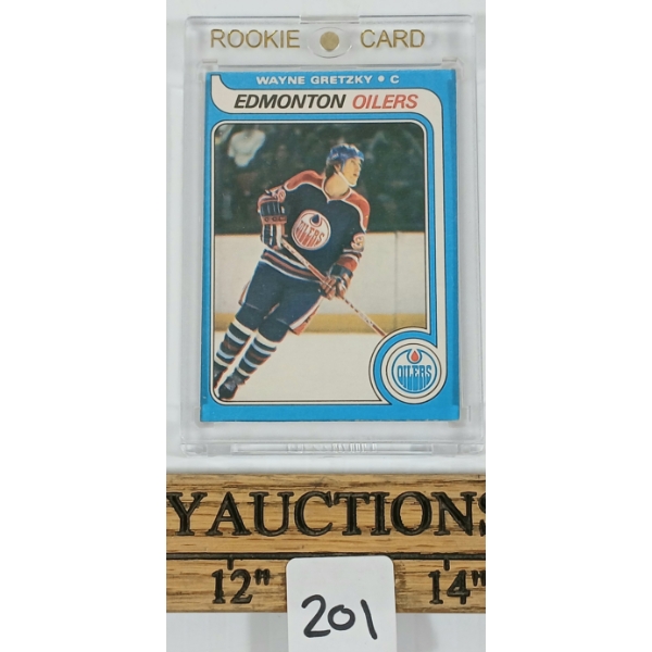 1979-80 OPC EDMONTON OILERS #18 WAYNE GRETZKY ROOKIE CARD