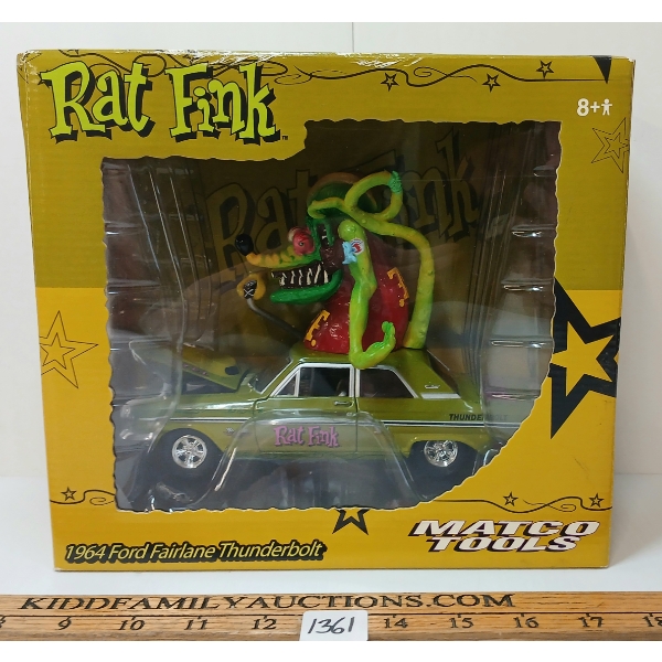 MATCO TOOLS 1964 FORD FAIRLANE THUNDERBOLT RAT FINK DIECAST MODEL